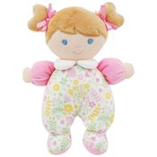 Boneca de Pelúcia Blossom da June Garden, Minha Primeira Boneca com Roupa Floral Rosa