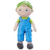 Boneco Macio HABA Snug Up Till 25,9cm, Boneco Bebê Lavável à Máquina, Perfeito para Aconchegar Crianças a partir de 18 Meses