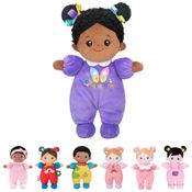 Boneca de Bebê de Pelúcia OUOZZZ para Meninas - Brinquedo Macio, Seguro e Ideal para Desenvolver a Autoconfiança