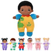 Pelúcia Bebê Menino OUOZZZ - Presente de Aniversário para Meninos, Irmão Mais Velho - Brinquedo Dinossauro Crianças, 30cm