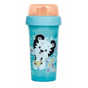 Copo Premium com Tampa e Válvula Redutora de Pingos Turma da Lilica Baby Tigor 340ml