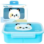 LUNCHBOX LANCHEIRA COM DIVISORIAS ZOO PANDA - BUBA