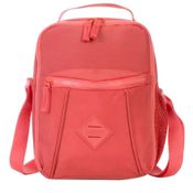 Lancheira Termica Pocket Lunch Crinkle Salmao Sestini