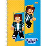 Caderno Universitario Authentic Games 1 Materia 80F Foroni