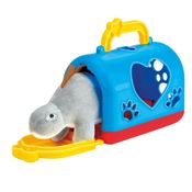 Boneco de Pelucia Dino Baby Com Casinha Amigos do Coracao Dm
