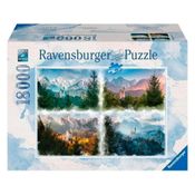 Puzzle 18000 peças Castelo nas Quatro Estações - Importado - Ravensburger