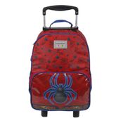 Mala escolar Infantil Menino G c/rodinhas - Spider world