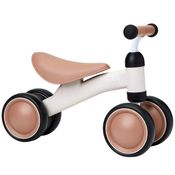 BICICLETA DE EQUILIBRIO SEM PEDAL ANDADOR APOIO BEGE - BUBA