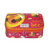 Estojo Infantil Menina soft luxo - 100 can - Abelha
