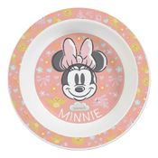 Prato Bowl Infantil Temático Minnie Disney 450ml