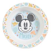 Prato Bowl Infantil Temático Menino 450ml Mickey Disney
