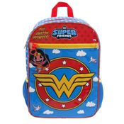 Mochila Escolar G Infantil Menina Wonder Woman DC Superfriends