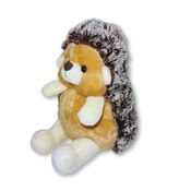 Porco-Espinho de Pelúcia Marrom Lenny Fofo, Macio e Antialérgico para Crianças, Presente Criativo e Decoração