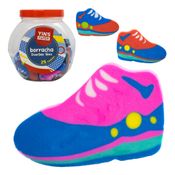 Kit 12 Borrachas Escola Ponteira De Sapatos No Pote Baleiro