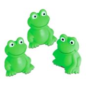 Baby Bee Toys sapinho de borracha para banho 3 filhotes