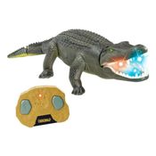 Boneco Crocodilo Com Controle Infravermelho Dmt6441