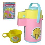 Garrafa De Brinquedo Infantil Xicara Folia Na Cozinha 13cm