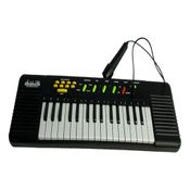 Piano Teclado Eletrônico Infantil 32 Teclas Com Microfone