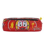 Estojo Soft 3 Divisões Infantil Menino Flash Equipe de Resgate Disney