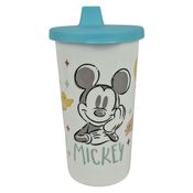 Kit 12 Copo Antivazamento 340ml Mickey Disney BabyGo