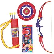 KIT ARCO E FLECHAS COM ALVO MULHER MARAVILHA - BEL BRINK