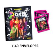 DOS ROSA - Álbum Capa Cartão + 40 Envelopes