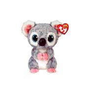 Bicho de Pelúcia Ty Beanie Boos Coala Karli Original, Macio e Fofo para Crianças, Presentes e Coleção