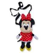 Bolsa de Pelúcia Minnie Mouse Taimes Acessório Infantil Macio e Original com Alça para Passeio