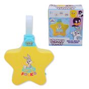 Estrelinha Projetor com Som Looney Tunes Baby ZL41 EBN Kids para Bebês Dormirem com Música