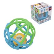 Chocalho Mordedor Bolinha Atividade Looney Tunes Baby EBN Kids ZL32 com Som, Luz e Estímulos