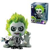 Boneco Colecionável Beetlejuice Fandom Box 3670 Articulado com Base para Exposição e Presente