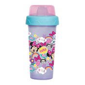 Copo De Transição Infantil Com Redutor de Pingo Rosa Premium Minnie Disney - Rosa