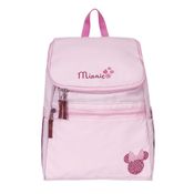 Mochila Maternidade Plus Decorada Minnie Rosa com Trocador Babygo