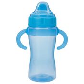Copo De Transição Infantil Com Redutor de Pingo 330ml Azul Menino