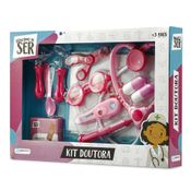 Kit Infantil - Brincando de Ser - Doutora com Acessórios - Multikids