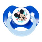 Chupeta T1 Mickey Azul Menino c/ Capuz e Bico de Silicone Ortodôntico de 0 a 6 Meses 1 unidade Disney