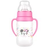 Super Copo Treinamento 300ml C/ Alça e Bico Flexível Minnie Disney BabyGo