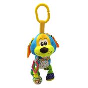 Pelucia Infantil Cachorro Com Atividades Azul Love