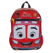 Mochila Escolar G Infantil Menino Flash Equipe de Resgate Disney