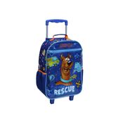 Mala Escolar G com Rodinhas Unissex Azul Scooby-Doo Dermiwil