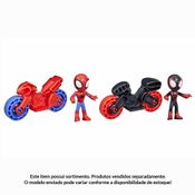 Mini Boneco e Moto - Spidey and His Amazing Friends - Sortido - Hasbro