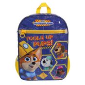 Mochila Escolar G Infantil Menino Azul e Amarela Um Cãozinho Genial Disney