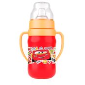 Super Copo Treinamento 300ml C/ Alça e Bico Flexível Carros Disney BabyGo