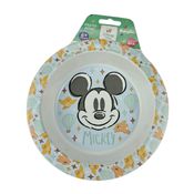 Kit 12 Prato Bowl Infantil Mickey Disney 450ml BabyGo