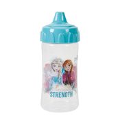 Copo De Transição Infantil C/ Válvula Redutora de Pingos 240ml Frozen Princesas Disney BabyGo