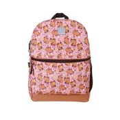 Mochila G Juvenil Menina Capivara Rosa Container