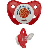 Kit 12 Chupeta T2 Sweet Candy Vermelha +6m BabyGo