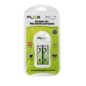 Carregador de Pilhas Flex Bivolt AA/AAA/9V FX-C11