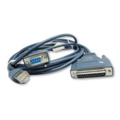Cabo Console Serial RJ45 DB9 + DB25 para Equip. Rede