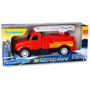 Carrinho de Brinquedo Mini Caminhão Bombeiro DiverPlas 543